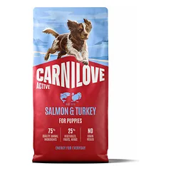 Carnilove Dog Active Puppy Salmon & Turkey 12 kg