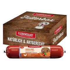 Fleischeslust maisto dėžutė Senior Classic, drėgnas maistas šunims 6 x 800 g