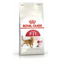 Royal Canin Fit 32 sausas kačių ėdalas suaugusioms katėms idealiam svoriui palaikyti ir plaukų kamuoliukų mažinimui, 10 kg