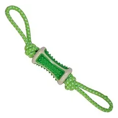 CROCI Rope/TPR Blasting virvė su kramtuku 41x6cm — 3 nuotrauka