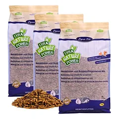 Lyra Pet® miltinių vabalų ir juodųjų kareivinių musių lervų mišinys, 5 kg — 1 nuotrauka
