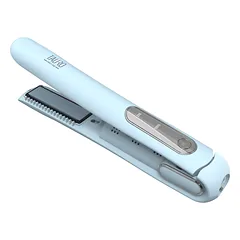 Belaidis gyvūnų augintinių kailio tiesintuvas su neigiamų jonų technologija, melsvas, USB jungtis — 1 nuotrauka
