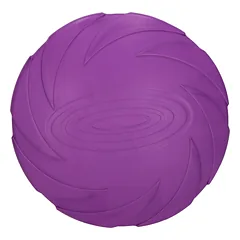 Šunų skraidanti lėkštė-dubenėlis, 18 cm, violetinė — 4 nuotrauka