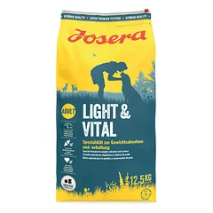 JOSERA Light & Vital sausas maistas suaugusiems turintiems viršsvorio šunims 12,5kg