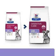 Hill's Prescription Diet i/d Low Fat Digestive Care su vištiena, sausas maistas šunims, 1,5 - 2,9 kg — 2 nuotrauka