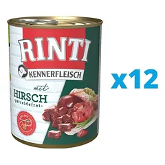 RINTI Kennerfleisch Venison elnias 12 x 800 g