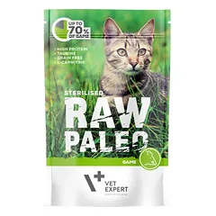 Raw Paleo guliašas sterilizuotoms katėms su žvėriena 12x100g