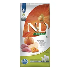 N&D GF Pumpkin Boar & Apple Adult Medium & Maxi 12 kg