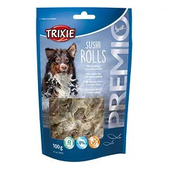 Trixie Premio Sushi Rolls gardėsis šunims su žuvies mėsa, 100 g