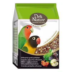 Deli Nature 5 Meniu Afrikos didelė papūga 2,5 kg