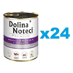 DOLINA NOTECI Premium Rich in Rabbit with Cranberries 24x800g — 1 nuotrauka