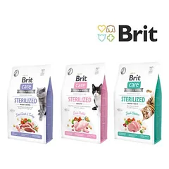 Brit Care Sterilized Weight Control su antiena ir kalakutiena, sausas maistas katėms, 1,5 - 2,9 kg — 5 nuotrauka