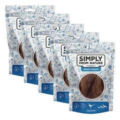 SIMPLY FROM NATURE Meat Strips Fazanų mėsos juostelės šunims 5x80 g
