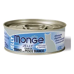 Monge tuno ir oratos želė konservai katėms, suaugusioms, 80 g