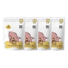 PAKA ZWIERZAKA - Lio PEPE Kiauliena (kiaulienos nugarinė) liofilizuotas skanėstas 4x60g