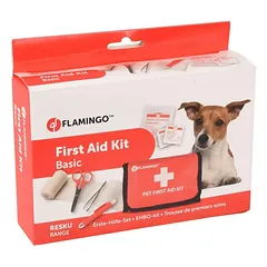 Flamingo First Aid Resku Basic - pirmosios pagalbos rinkinys šunims ir katėms, Mała — 2 nuotrauka