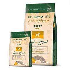 Fitmin Mini Puppy Lamb &amp; Beef sausas maistas šuniukams
