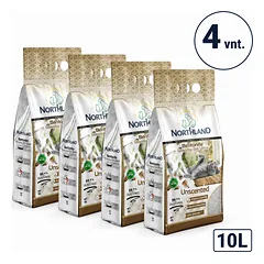 Northland Unscented bekvapis bentonitinis kraikas katėms 10l