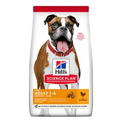 Hill's Science Plan Dog Light Adult 1-5 Medium, sausas maistas šunims 2.5 kg