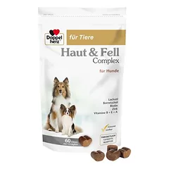 Doppelherz Haut & Fell Complex odos ir kailio papildas šunims, 80 - 124 g — 2 nuotrauka