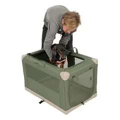 zooplus Basics Faltbare Hundebox Basic, Groß 26-45 kg — 5 nuotrauka