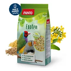 PANTO pašaras egzotiniams paukščiams – subalansuotas grūdų mišinys egzotiniams paukščiams, 5kg — 2 nuotrauka