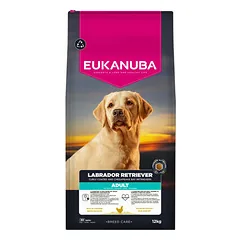 Eukanuba Dog Adult Labrador Retriever su vištiena, sausas maistas šunims 12 kg