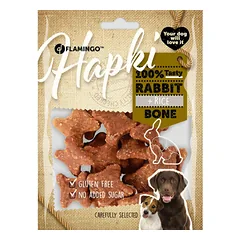 Flamingo Hapki Rabbit Rice - aromatingi skanėstai šunims, triušis su ryžiais