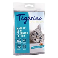 Tigerino Premium Katzenstreu – Meeresbrise-Duft