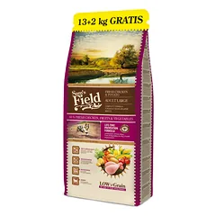 Sam’s Field Adult Large Chicken sausas pašaras didelių veislių šunims su vištiena 13+2 kg