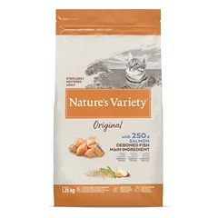 Nature’s Variety Original Sterilized Cat (lašiša) 1,25 kg — 3 nuotrauka