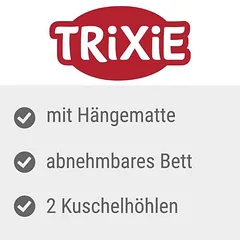Trixie draskyklė katėms Juliano, pilka / juoda — 4 nuotrauka