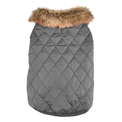 Paltas, liemenė šunims Elia (pilka) 30cm 40cm 45cm 50cm