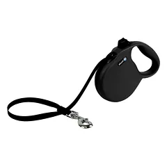 Alcott Wanderer ištraukiamas pavadėlis 5m Juodas - automatinis šuns pavadėlis, juodas, Czarny / L — 2 nuotrauka