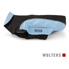 Wolters lietpaltis šunims Easy Rain, juodas/sky blue