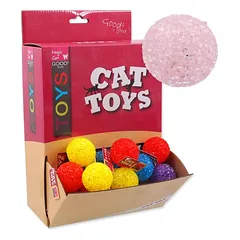 Magic Cat plastmasinis kamuoliukas 3,5cm katės žaislas