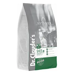 DR. CLAUDER’S OUTDOOR subalansuotas sausas maistas suaugusioms aktyvioms katėms 1.5 kg