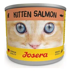 Josera Kitten Salmon begrūdis konservuotas pašaras jaunoms katėms su lašiša, 200 g