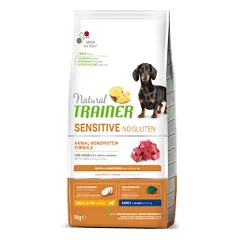 Natural Trainer Sensitive Adult Mini Lamb sausas maistas su ėriena šunims