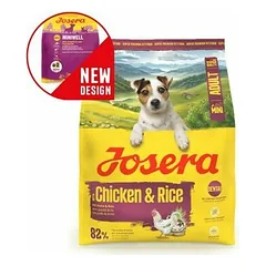 Josera Dog Super Premium Mini Adult su vištiena ir ryžiais (Miniwell), sausas maistas šunims 3 kg