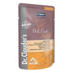 DR. CLAUDER'S Veal&turkey in aspic konservai katėms su veršiena ir kalakutiena, 100 g