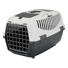 TRIXIE Capri Transportbox für kleine Hunden und Katzen aus Kunststoff