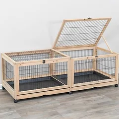Trixie patalpų aptvaras jūrų kiaulytėms ir triušiams, L 150 x B 50 x H 60 cm — 3 nuotrauka