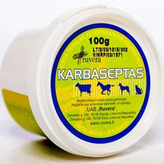 Karbaseptas odos tepalas šunims, katėms, galvijams ir arkliams, 100 g nuotrauka