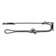 Trixie Soft Rope ilginamasis pavadėlis, raudona/kreminė, L–XL, 2,00 m/ø 13 mm — 3 nuotrauka