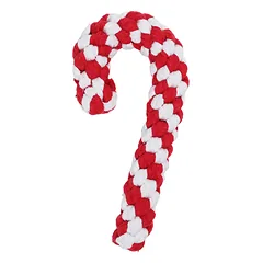 Nobleza žaislas šuniui kalėdinis saldainis, virvinis, xmas 20cm — 5 nuotrauka
