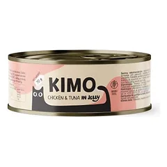 Kimo Chicken&Tuna in Jelly konservuotas pašaras katėms su vištiena ir tunu