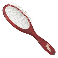 KW Pin Brush Extra Soft Large - labai minkštas šepetys su metaliniais smeigtukais, didelis