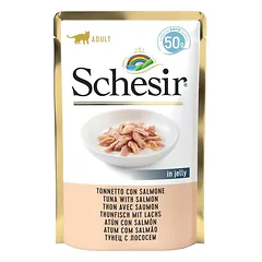 SCHESIR Tunžuvė su lašiša, 12 x 50 g