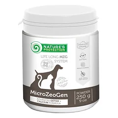 Nature's Protection MicroZeoGen šunų ir kačių pašaro papildas su kalciu, 250 g — 3 nuotrauka